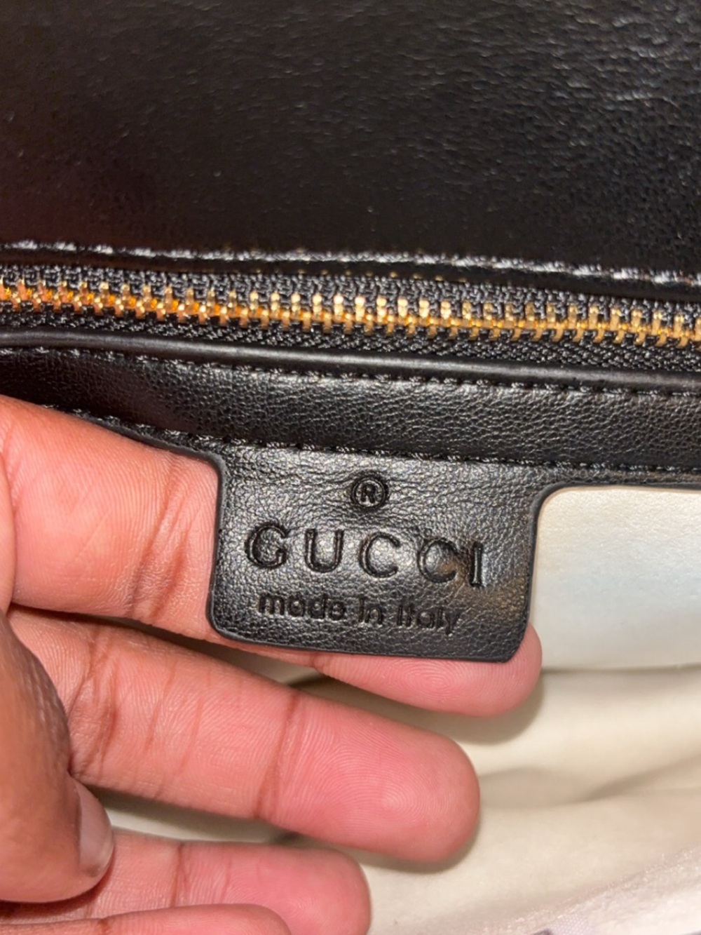 Gucci Black GG Marmont (with proof of purchase) - Picture 3 of 4